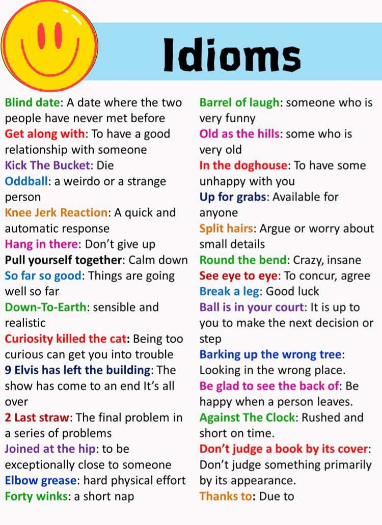 idioms